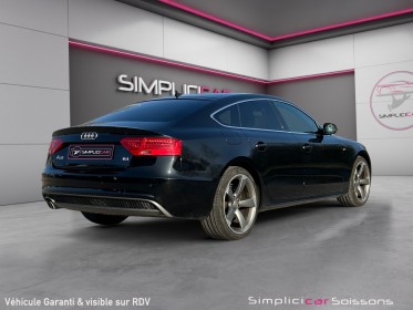 Audi a5 sportback 2.0 tdi 150 clean diesel s line - suivi/toit ouvrant/radar av ar/phares led - garantie 12 mois occasion...