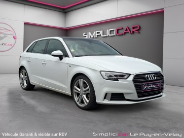 Audi a3 sportback 35 tdi 150 s tronic 7 s line plus occasion simplicicar velay simplicicar simplicibike france
