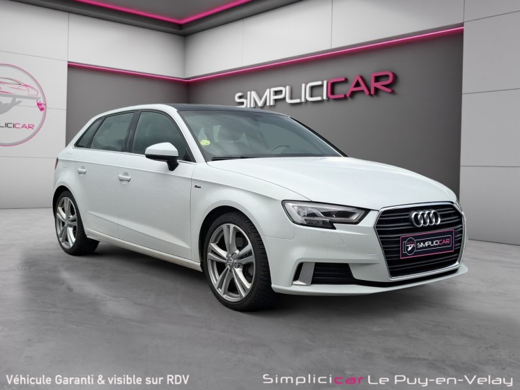 Audi a3 sportback 35 tdi 150 s tronic 7 s line plus occasion simplicicar velay simplicicar simplicibike france