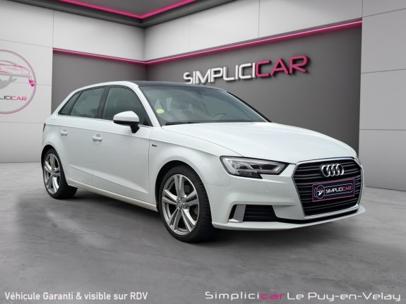 Audi a3 sportback 35 tdi 150 s tronic 7 s line plus occasion simplicicar velay simplicicar simplicibike france