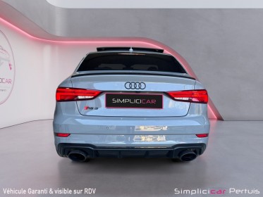 Audi rs3 berline sans fap 2.5 tfsi 400 s tronic 7 quattro occasion simplicicar pertuis  simplicicar simplicibike france