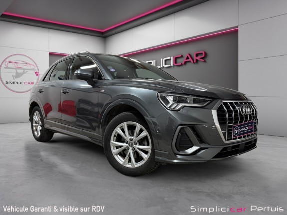 Audi q3 q3 35 tfsi 150 ch s tronic 7 s line // gps / virtual cockpit / cuir / garantie 12 mois occasion simplicicar pertuis ...