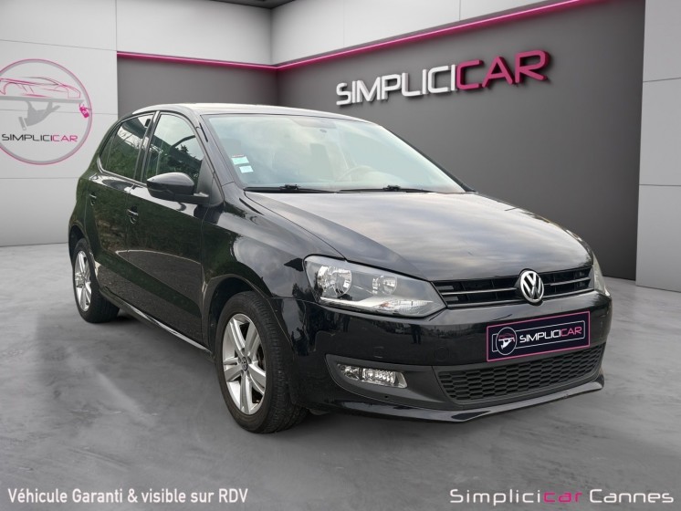 Volkswagen polo 1.2 60 série spéciale match ii occasion cannes (06) simplicicar simplicibike france