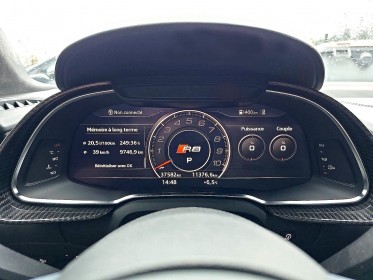 Audi r8 v10 5.2 l fsi 620 ch quattro s-tronic 7 performance decennium série limitée n°57/222 garantie 12 mois occasion...