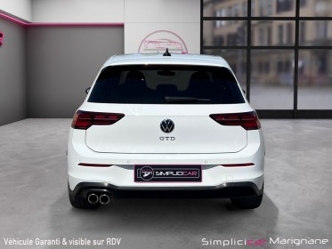 Volkswagen golf 2.0 tdi scr 200 dsg7 gtd toit pano sièges volants chauffants occasion simplicicar marignane  simplicicar...