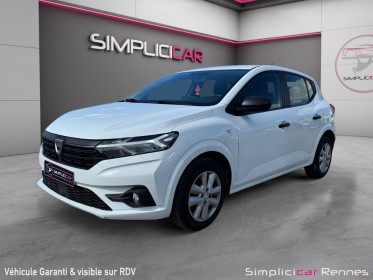 Dacia sandero 1.0 sce 65 essentiel carplay - regulateur de vitesse occasion simplicicar rennes simplicicar simplicibike france