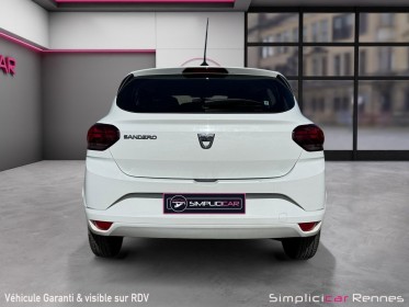 Dacia sandero 1.0 sce 65 essentiel carplay - regulateur de vitesse occasion simplicicar rennes simplicicar simplicibike france