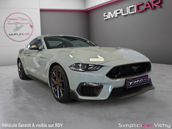 Ford mustang fastback v8 5.0 460 ch bva 10 mach 1 1ére main française garantie 12 mois occasion simplicicar vichy...