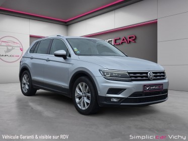 Volkswagen tiguan 2.0 tdi 150 dsg7 2x4 black r-line toit ouvrant virtual cockpit garantie 12 mois occasion simplicicar vichy...
