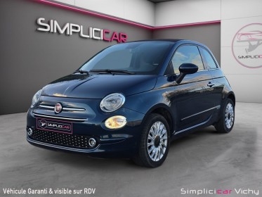 Fiat 500c serie 6 euro 6d 1.2 69 ch lounge cabriolet garantie 12 mois occasion simplicicar vichy simplicicar simplicibike...