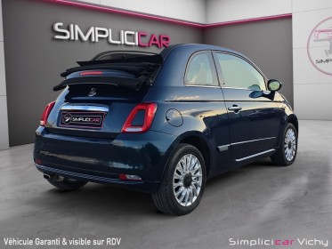 Fiat 500c serie 6 euro 6d 1.2 69 ch lounge cabriolet garantie 12 mois occasion simplicicar vichy simplicicar simplicibike...