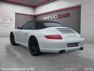 Porsche 911 carrera 4 cabriolet 997 s 3.8i 355 ch garantie 12 mois occasion simplicicar vichy simplicicar simplicibike france