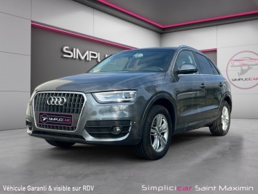 Audi q3 q3 2.0 tdi 140 ch ambition luxe occasion simplicicar st-maximin simplicicar simplicibike france