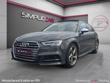 Audi s3 sportback 2.0 tsfi 310 ch s-tronic7 quattro toit ouvrant virtual cockpit française entretien full audi garantie...