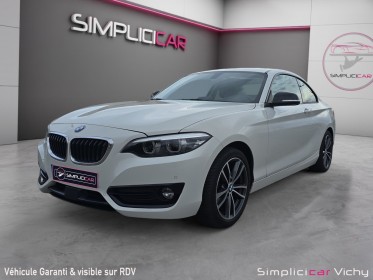 Bmw serie 2 coupe f22 lci 218 d 150 ch bva8 sport entretien full bmw garantie 12 mois occasion simplicicar vichy simplicicar...