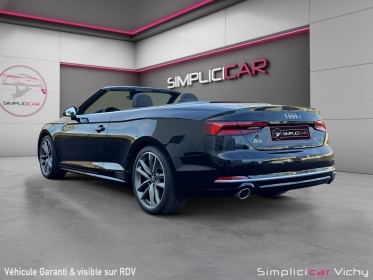 Audi a5 cabriolet 2.0 40 tsfi 190 ch   avus s tronic 7 caméra de recul virtual cockpit révisée garantie 12 mois occasion...