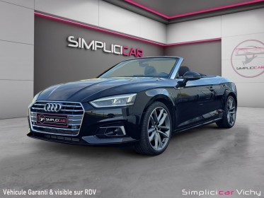 Audi a5 cabriolet 2.0 40 tsfi 190 ch   avus s tronic 7 caméra de recul virtual cockpit révisée garantie 12 mois occasion...