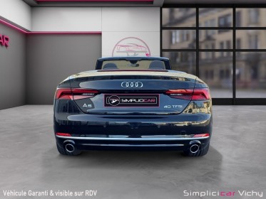 Audi a5 cabriolet 2.0 40 tsfi 190 ch   avus s tronic 7 caméra de recul virtual cockpit révisée garantie 12 mois occasion...