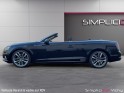 Audi a5 cabriolet 2.0 40 tsfi 190 ch   avus s tronic 7 caméra de recul virtual cockpit révisée garantie 12 mois occasion...
