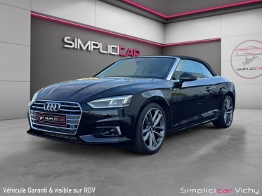 Audi a5 cabriolet 2.0 40 tsfi 190 ch   avus s tronic 7 caméra de recul virtual cockpit révisée garantie 12 mois occasion...
