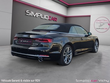 Audi a5 cabriolet 2.0 40 tsfi 190 ch   avus s tronic 7 caméra de recul virtual cockpit révisée garantie 12 mois occasion...