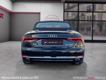 Audi a5 cabriolet 2.0 40 tsfi 190 ch   avus s tronic 7 caméra de recul virtual cockpit révisée garantie 12 mois occasion...