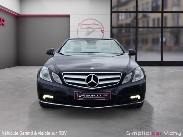 Mercedes classe e cabriolet 350 cdi 231 ch  executive a blue efficiency révisée garantie 12 mois occasion simplicicar vichy...