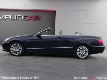Mercedes classe e cabriolet 350 cdi 231 ch  executive a blue efficiency révisée garantie 12 mois occasion simplicicar vichy...