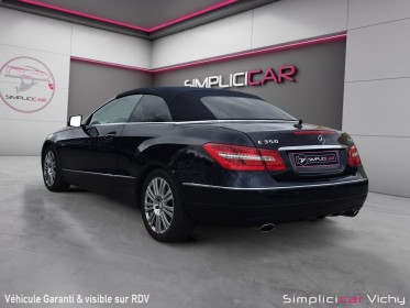Mercedes classe e cabriolet 350 cdi 231 ch  executive a blue efficiency révisée garantie 12 mois occasion simplicicar vichy...