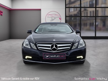 Mercedes classe e cabriolet 350 cdi 231 ch  executive a blue efficiency révisée garantie 12 mois occasion simplicicar vichy...