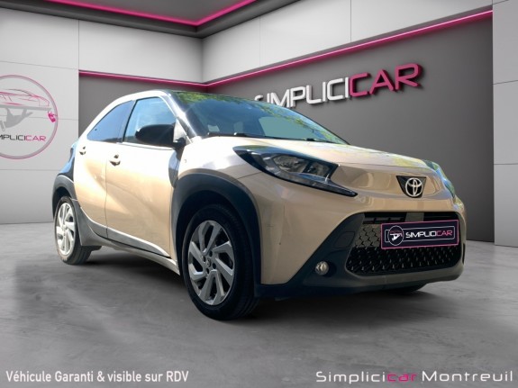 Toyota aygo x my23 1.0 vvt-i 72 s-cvt design/garantie 12 mois/camera de regule /boite automatique/ occasion montreuil (porte...