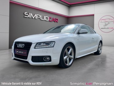 Audi a5 3.2 v6 s line / toit ouvrant / sièges électriques, chauffants, à mémoire / garantie 12 mois occasion simplicicar...