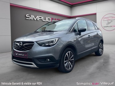 Opel crossland x 2018 1.2 turbo 110 ch bva6 ultimate, caméra de recul, toit panoramique, garantie 12 mois occasion...