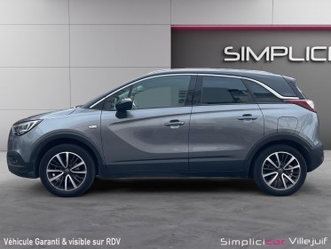 Opel crossland x 2018 1.2 turbo 110 ch bva6 ultimate, caméra de recul, toit panoramique, garantie 12 mois occasion...