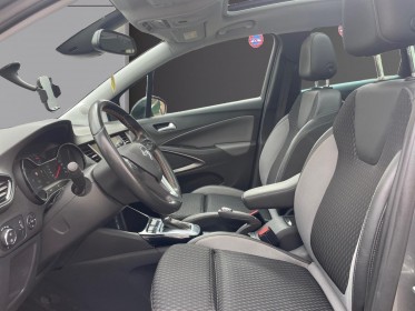 Opel crossland x 2018 1.2 turbo 110 ch bva6 ultimate, caméra de recul, toit panoramique, garantie 12 mois occasion...
