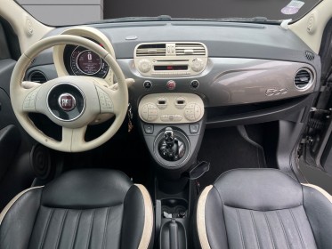 Fiat 500 serie 3 1.2 8v 69 ch lounge dualogic, toit panoramique, radar de recul, garantie 12 mois. occasion simplicicar...