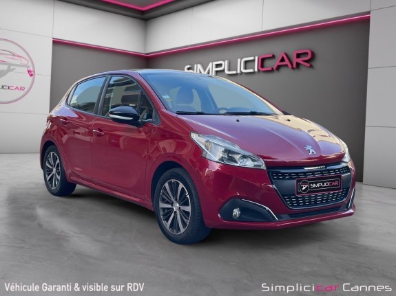 Peugeot 208 82ch bvm5 allure 1.2 puretech occasion cannes (06) simplicicar simplicibike france