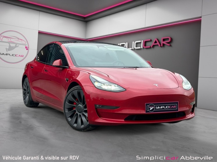 Tesla model 3 performance awd garantie jusqu'en 2030 occasion abbeville simplicicar simplicibike france Tesla model 3 performance awd garantie jusqu'en 2030 occasion abbeville simplicicar simplicibike france