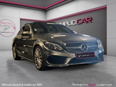 Mercedes classe c 220 d 9g-tronic amg-line -- garantie 12mois-- occasion simplicicar valence - ksv  simplicicar simplicibike...