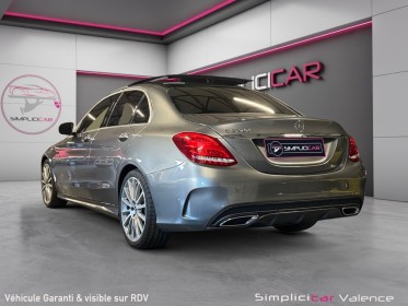 Mercedes classe c 220 d 9g-tronic amg-line -- garantie 12mois-- occasion simplicicar valence - ksv  simplicicar simplicibike...