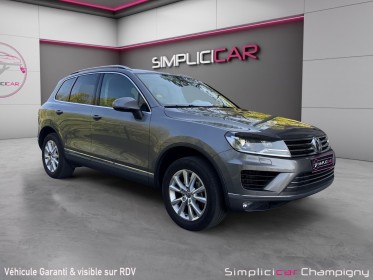 Volkswagen touareg 3.0 v6 tdi 262 4motion carat edition occasion champigny-sur-marne (94) simplicicar simplicibike france