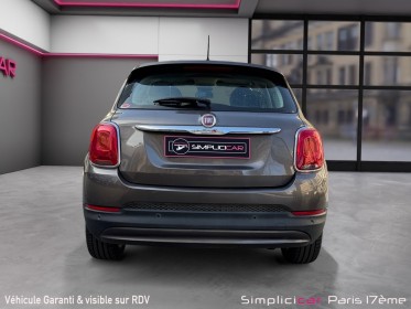 Fiat 500x vpc 1.4 multiair 140 ch popstar / radar de recul/volant en cuir/garantie 12 mois occasion paris 17ème (75)(porte...
