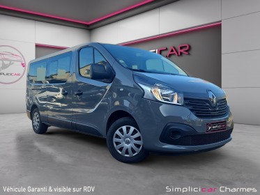 Renault trafic combi l2 dci 125 energy zen 9 places aménageable superbe état garantie 12 mois occasion simplicicar charmes...
