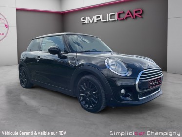 Mini hatch 3 portes f56 cooper 136 ch boite automatique -toit ouvrant panoramique-jantes alu noir-bip de recul occasion...