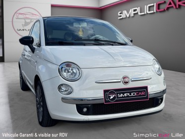 Fiat 500c 1.2 8v 69 ch lounge cc occasion simplicicar lille  simplicicar simplicibike france