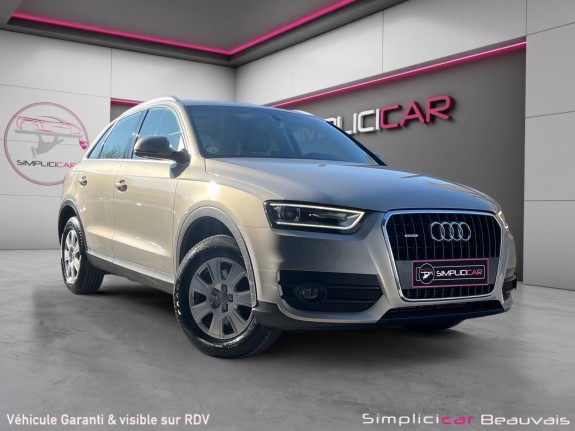 Audi q3 q3 2.0 tdi 140 ch quattro ambiente entretien audi garantie 12mois occasion parc voitures beauvais simplicicar...