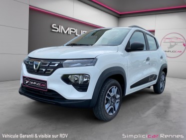 Dacia spring business, caméra de recul, clim, boîte auto occasion simplicicar rennes simplicicar simplicibike france