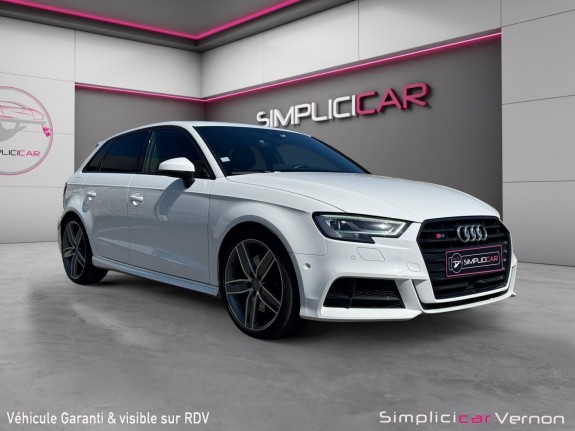 Audi s3 sportback 2.0 tfsi 310 s tronic 7 quattro  full entretien audi  applecarplay  garantie 12 mois occasion simplicicar...