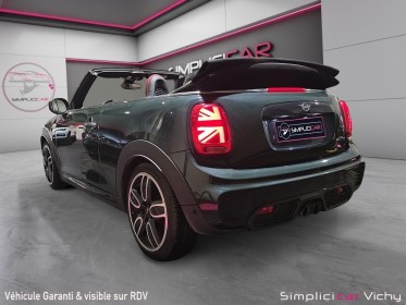 Mini mini cabriolet 2.0 l 231 ch bva8 john cooper works caméra de recul garantie 12 mois occasion simplicicar vichy...