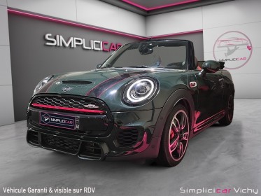 Mini mini cabriolet 2.0 l 231 ch bva8 john cooper works caméra de recul garantie 12 mois occasion simplicicar vichy...